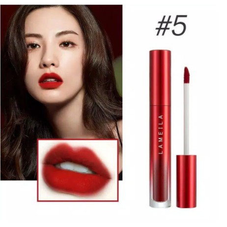 Lipstik Wanita Lameila Just Red Edition Matte Lipstick CJR 2026