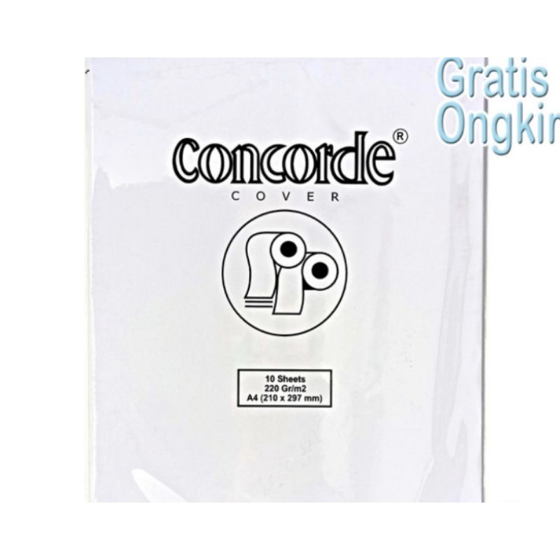

Kertas Concorde A4 220 gram