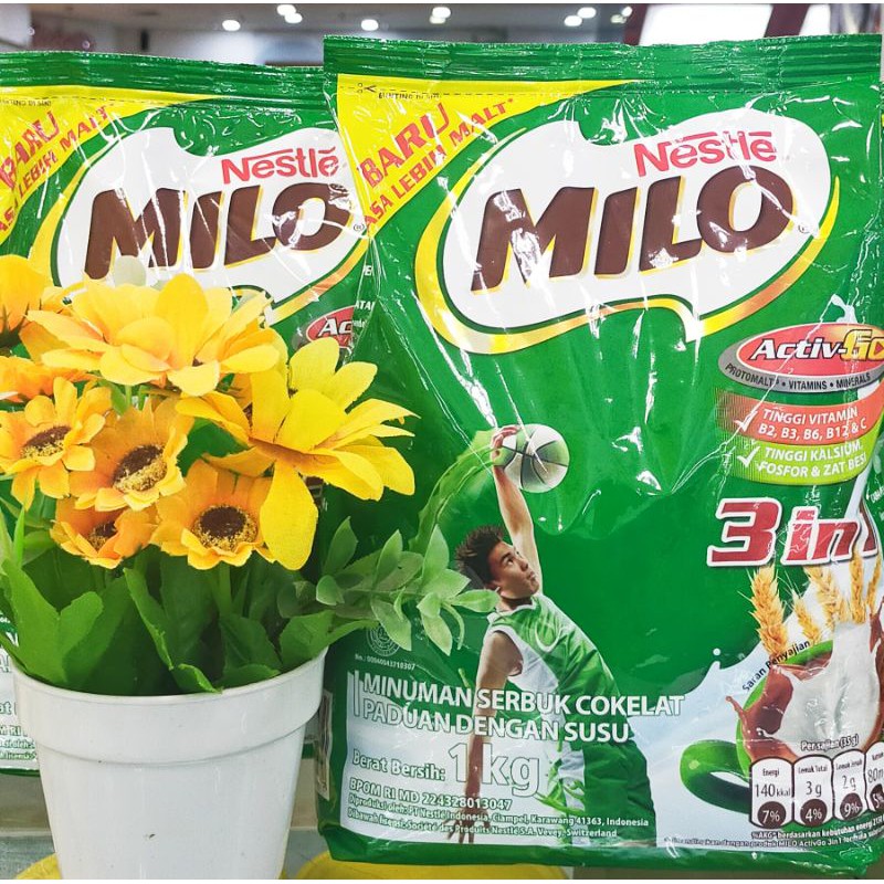 

MILO 3 IN 1 || Kemasan 1kg