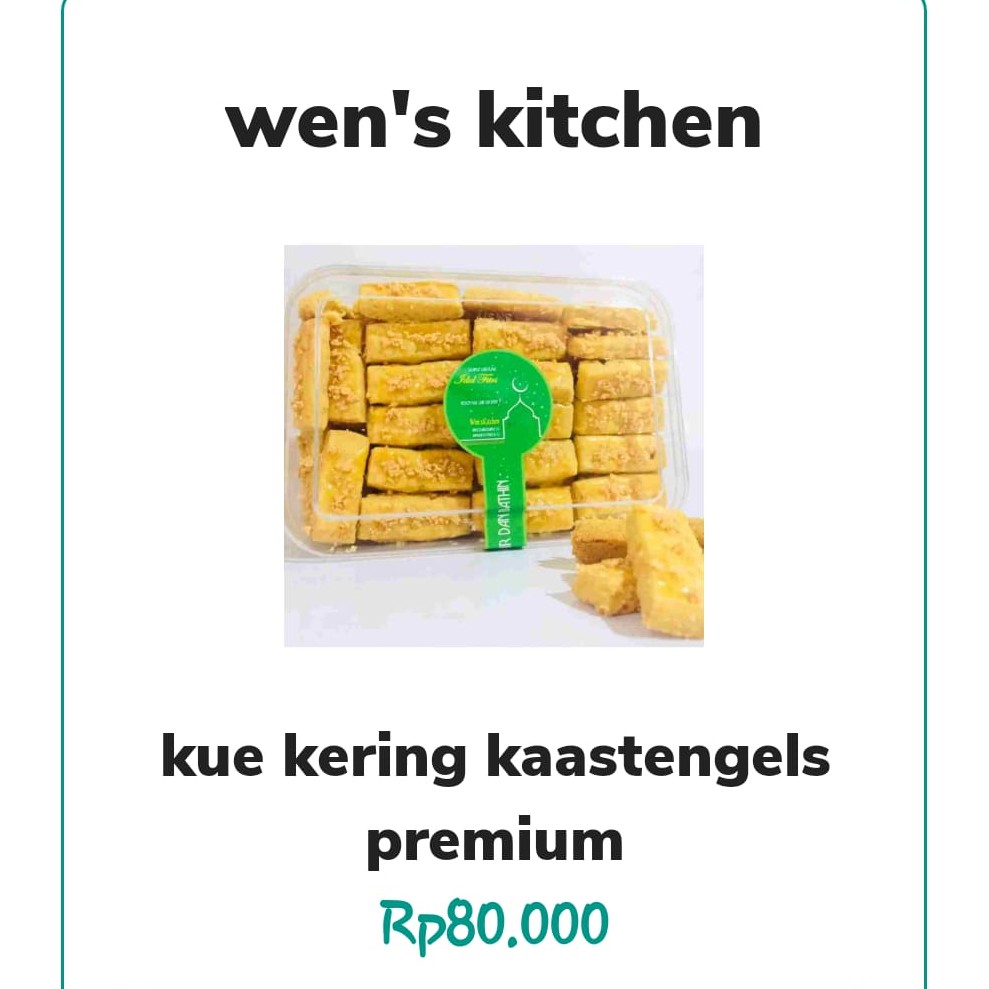 

Kue Kering Kaastengels Premium - Kue Lebaran - Kue Keju - Kastengels