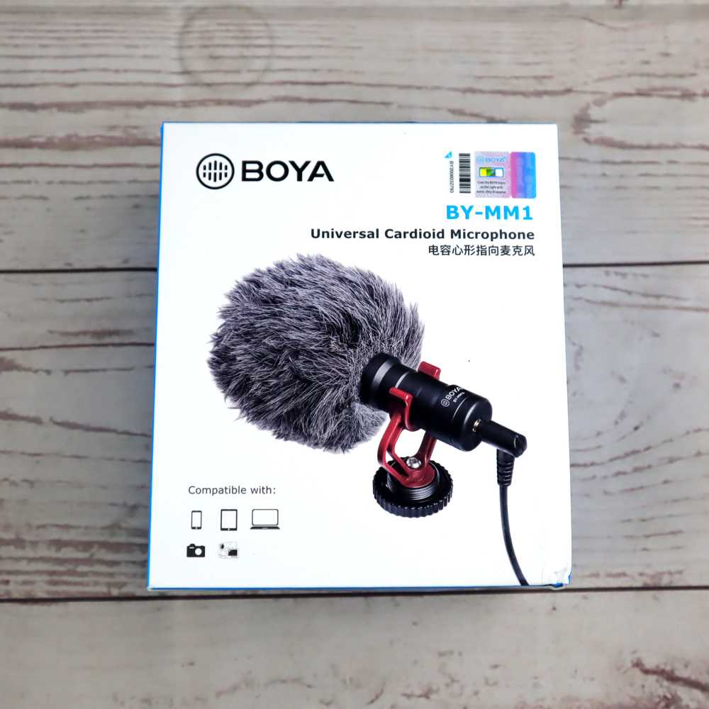 PROMO Boya Shotgun Microphone for Smartphone &amp; DSLR - BY-MM1 OMCSGBBK