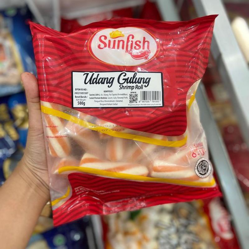 Jual Sunfish Shrimp Roll Sunfish Udang Gulung 500gr Shopee Indonesia