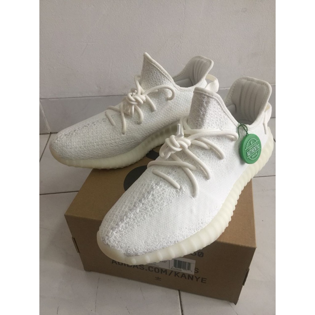Oppa Style Shop Sneaker Adidas Yeezy Boost 350 V2 Cream White / 100% Original