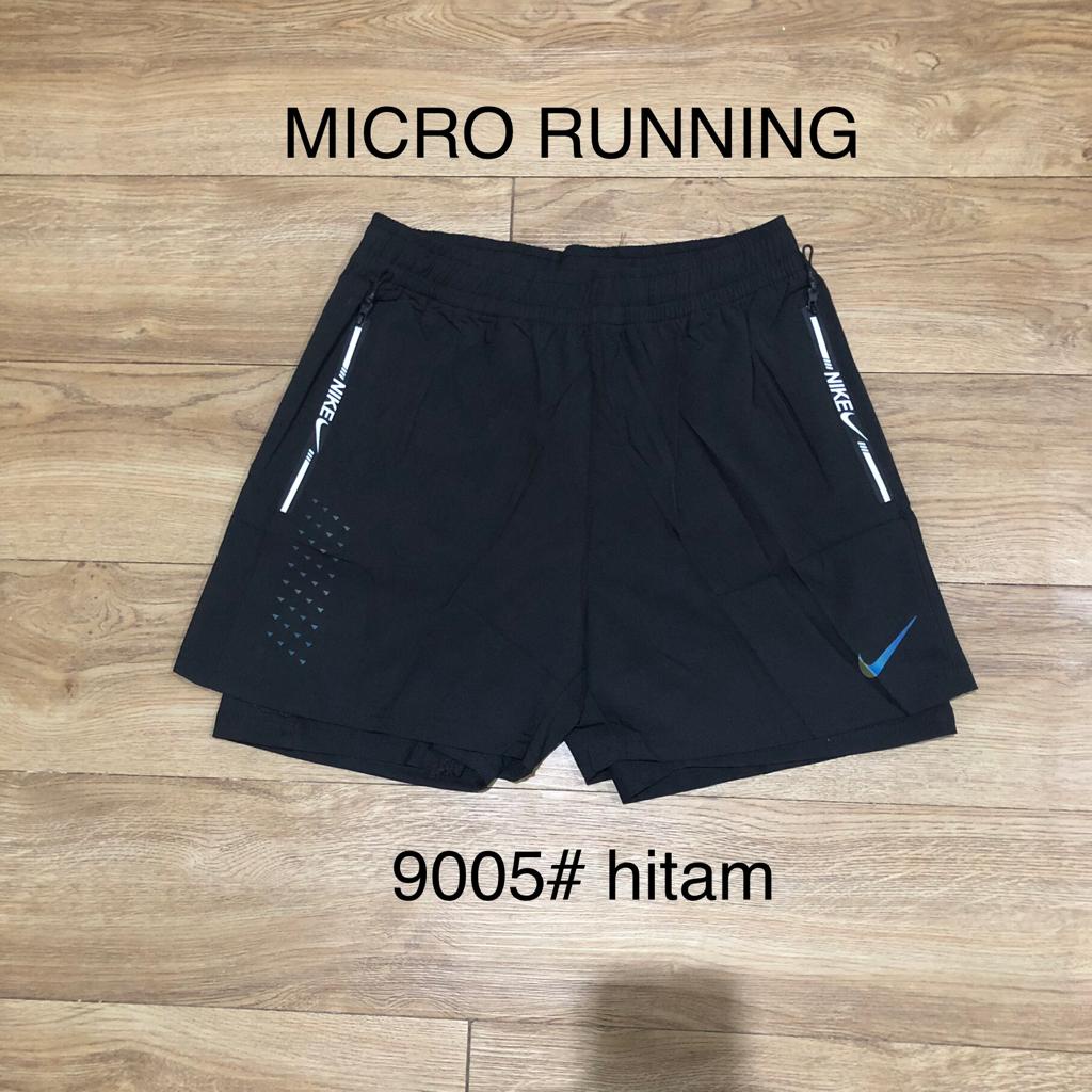 CELANA PENDEK RUNNING MICRO GRADE ORI #9005-1