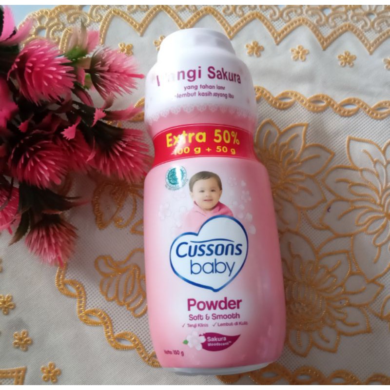 Cussons Bedak Baby (PROMO) 100+30 Gr