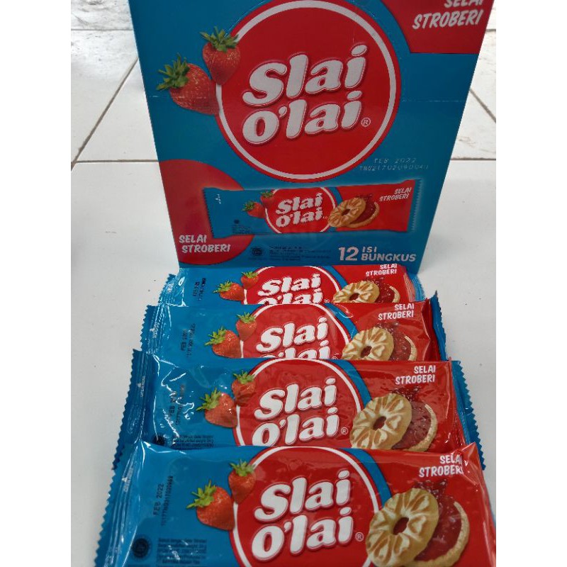 

Biskuit Slai Olai Mantab Bingit ( 1 pack x 12 bungkus)