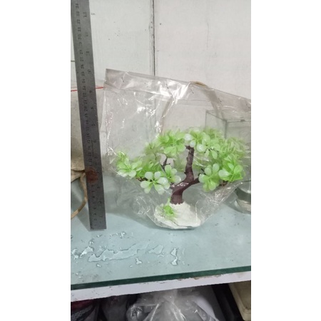 Bonsai sintetis aquascape