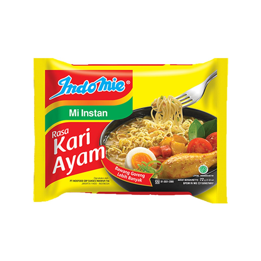 

Indomie Kuah Rasa Kari Ayam | Pack