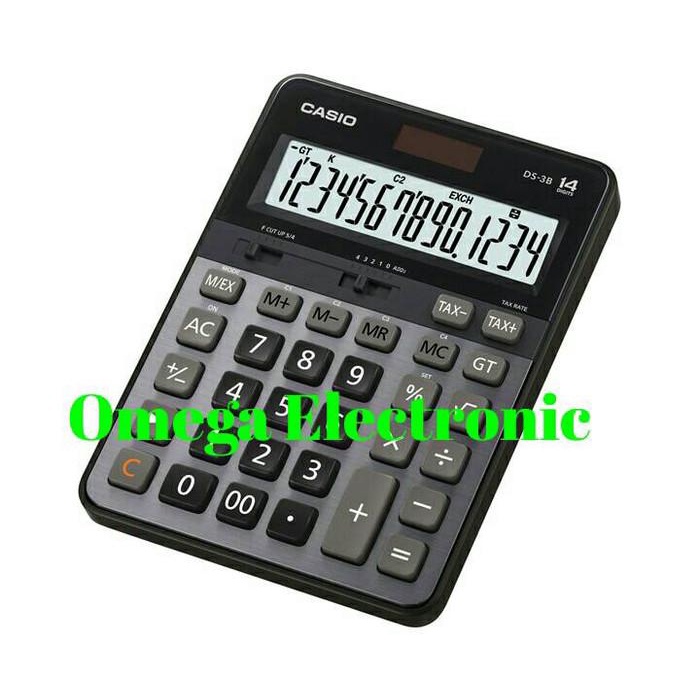 

PROMO! Casio Heavy Duty Calculator DS-3B - Kalkulator Kantor Office DS 3 B 14 |Kalkulator