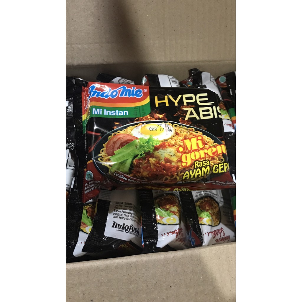 

Indomie Ayam Geprek Hype Abis 1 Bungkus 85g 85gr Murah Dus Grosir