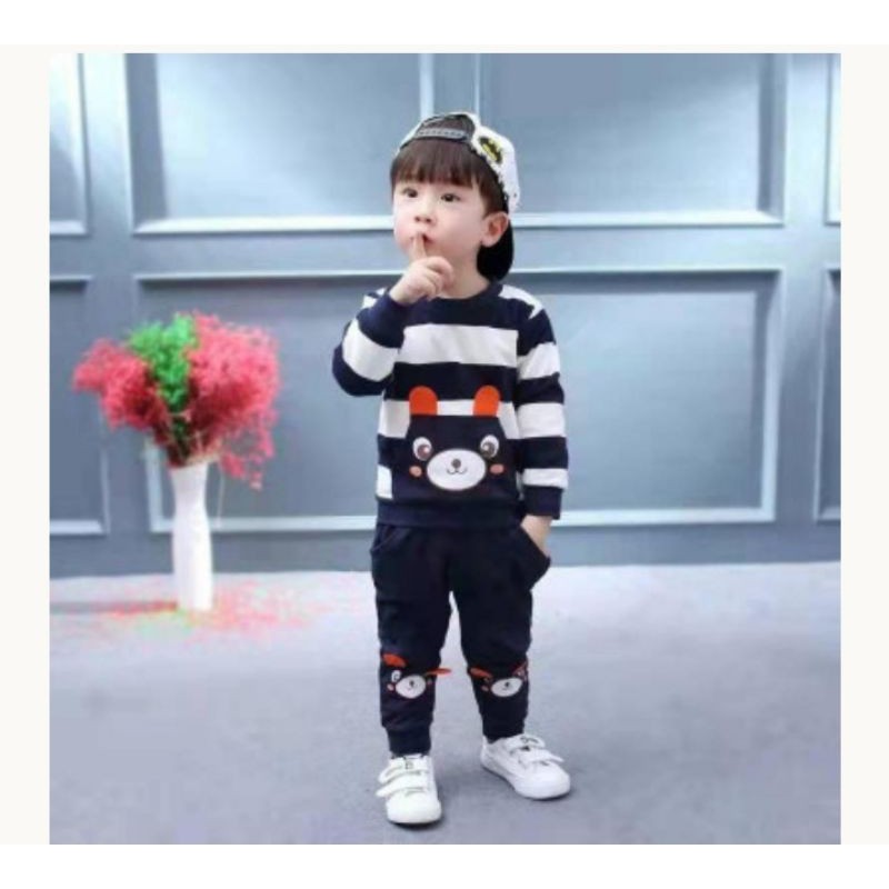 Baju Anak Impor Murah, setelan blaster bear cool kids