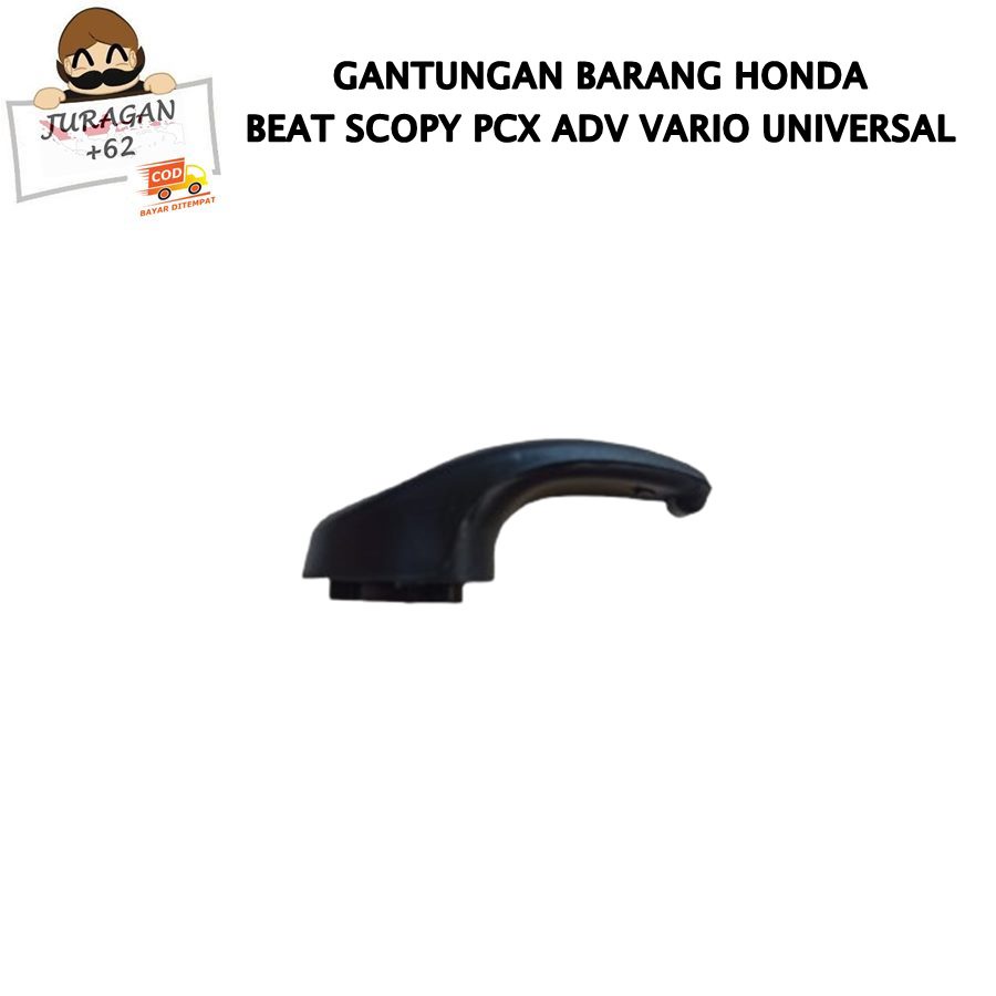 GANTUNGAN BARANG HONDA ORIGINAL HOOK LUGGAGE CANTELAN CANTOLAN PCX BEAT VARIO ADV SCOOPY UNIVERSAL