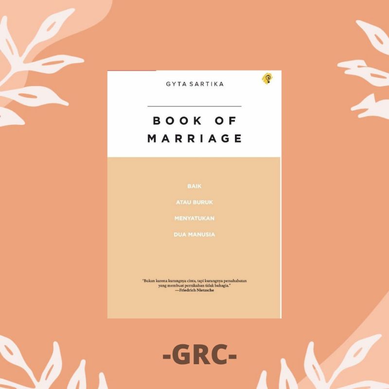 Gramedia Cijantung - Book Of Marriage