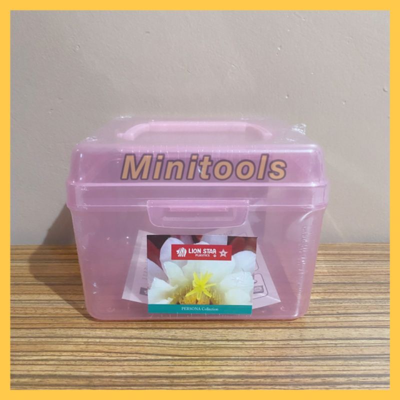 Kotak Plastik Serbaguna Persona Case 002 Lion Star Sb-26 / Kotak Masker KN95