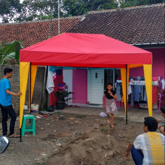 Tenda cafe 2x2.5 meter / Tenda Bazzar