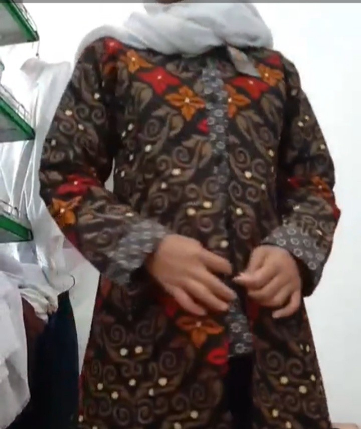 Atasan Batik Dolby Dolbi Dobby Doby Tenun Sutra Tulis Halus Katun Atbm Baron ,sarombit Atasan