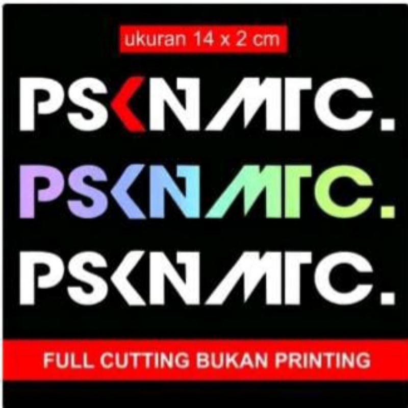 

Stiker full cutting (Pasukan Matic)