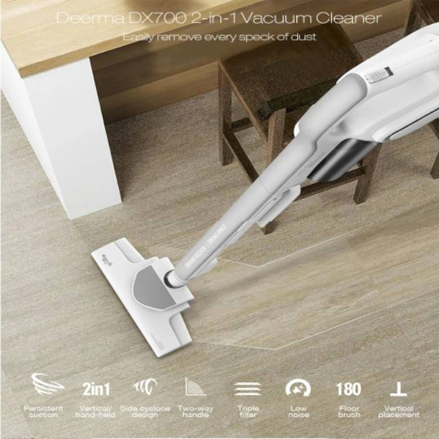 Xiaomi Deerma 2 in 1 Handheld Vacuum Cleaner Penyedot Debu Rumah Tangga Hisap Debu Aspirator DX700