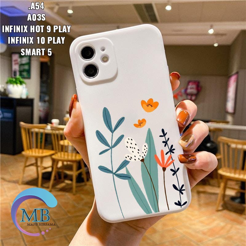 SS079 SOFTCASE FLOWER OPPO A15 A15S A16 A37 Neo 9 A57 A39 A71 A83 A9 A5 A52 A92 A53 A33 A54 A74 A95 A31 A8 2020 MB2384