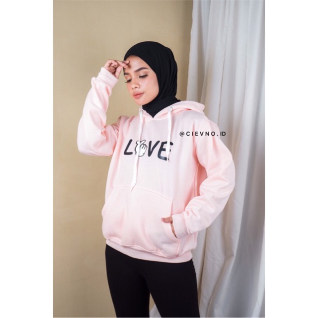 HOODIE LOVE (DIGITAL PRINTING) Size M - XXXL