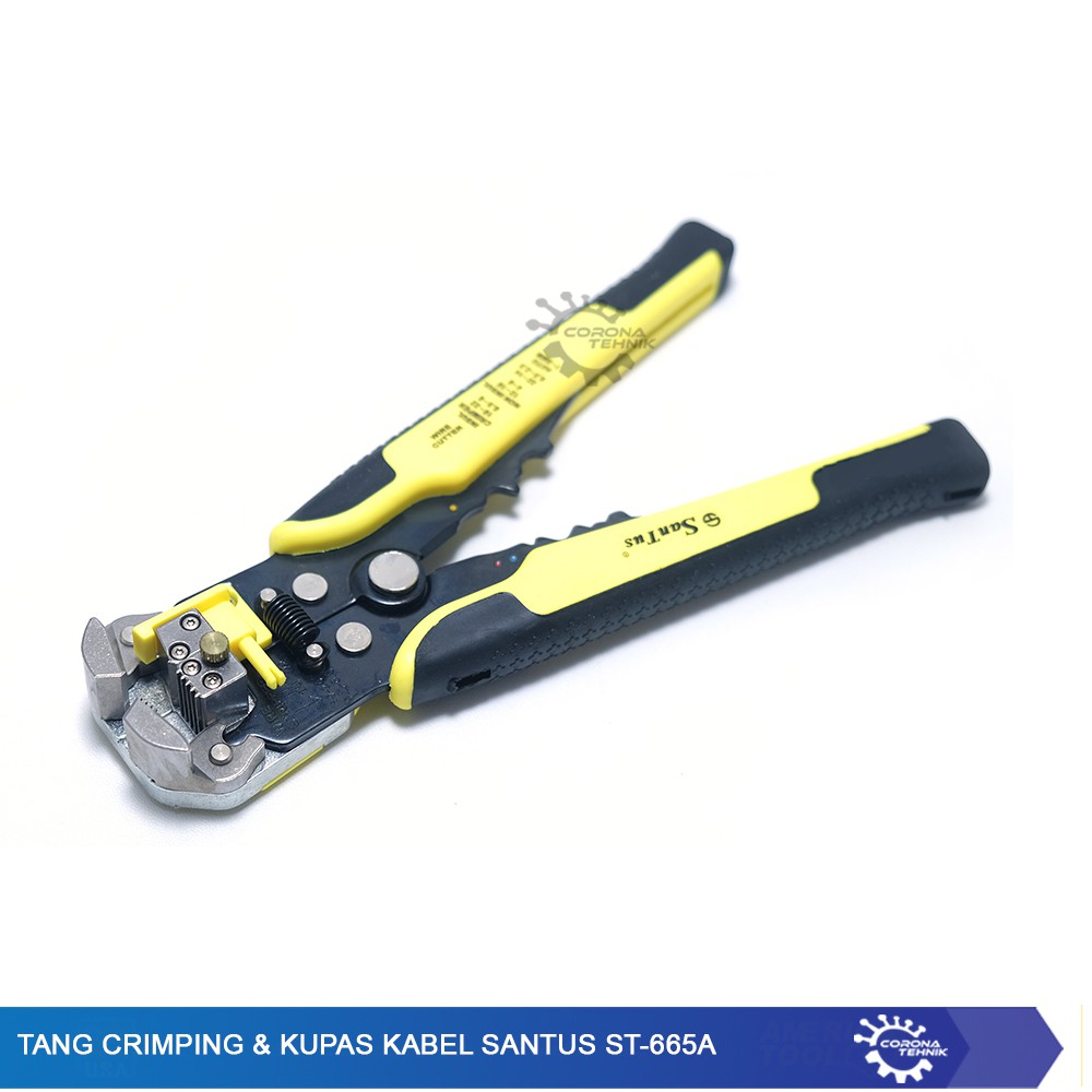 ST-665A Tang Crimping &amp; Kupas Kabel Santus