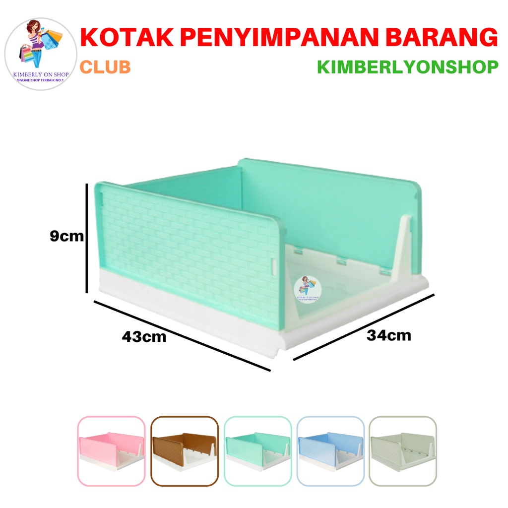 Kotak Rak Serbaguna Smart Organizer Tempat Penyimpanan Barang Club