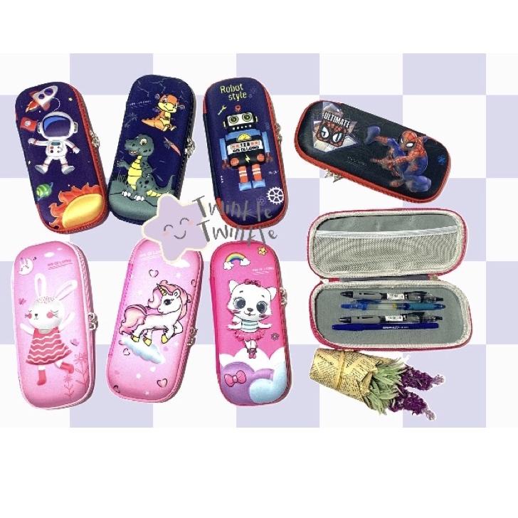 

Update Murah Kotak Pensil 3D Timbul / Pensil Anak Spiderman / Pencil case anak / Kotak Pensil Hard Case
