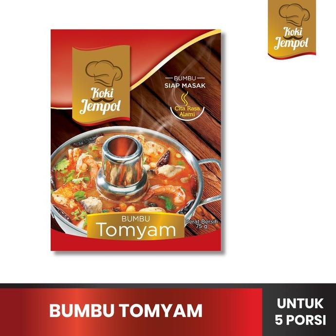 

Koki Jempol Bumbu Tomyam Bumbu Siap Masak 75 gr