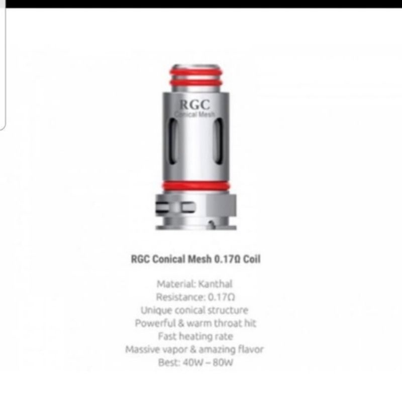 harga 1 biji KOIL RGC RPM 80