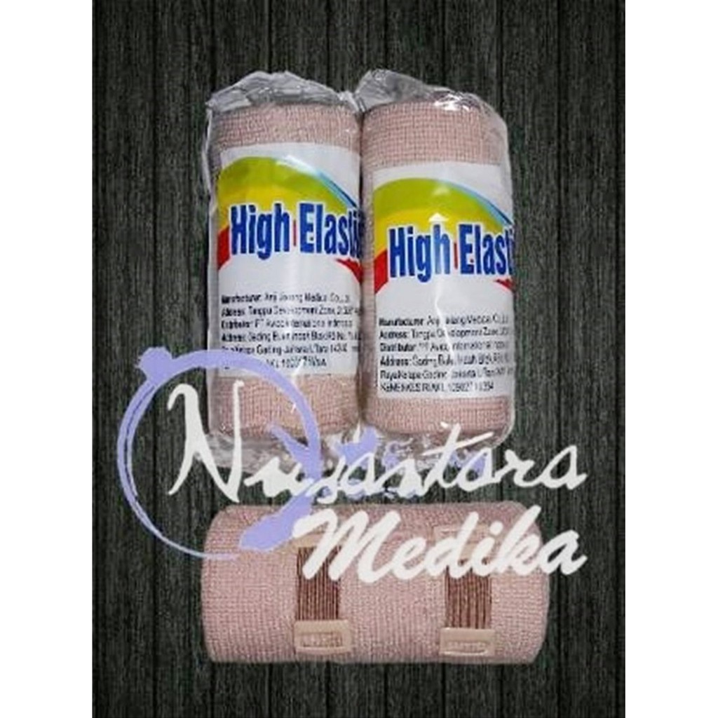 Perban Elastis Bandage / High Elastic Bandage Ukuran 4 inch