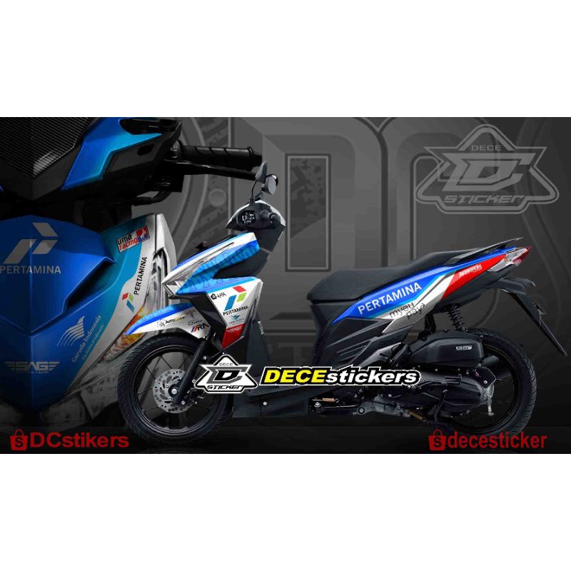 decal old vario 125 / 150 LED