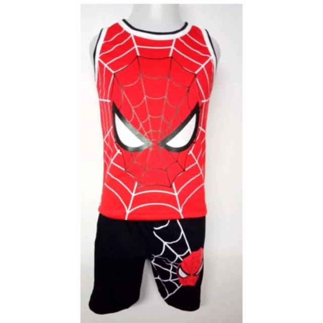 STELAN SINGLET SPIDERMAN/LEKBONG ANAK LAKI