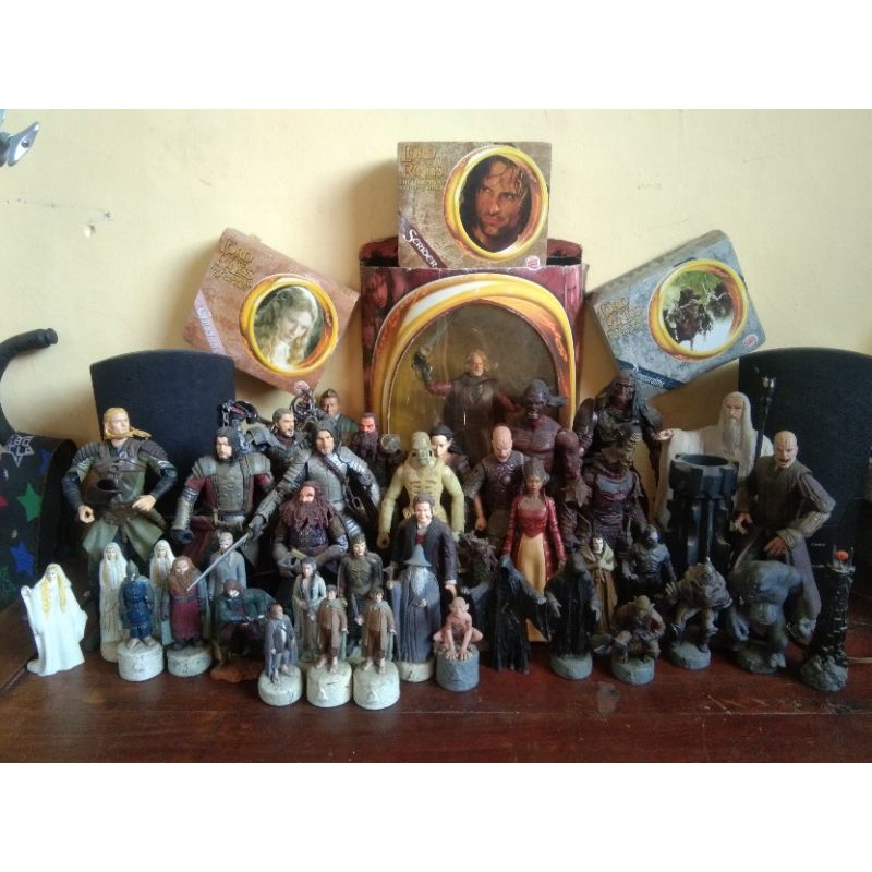 Lord of the ring action figure set