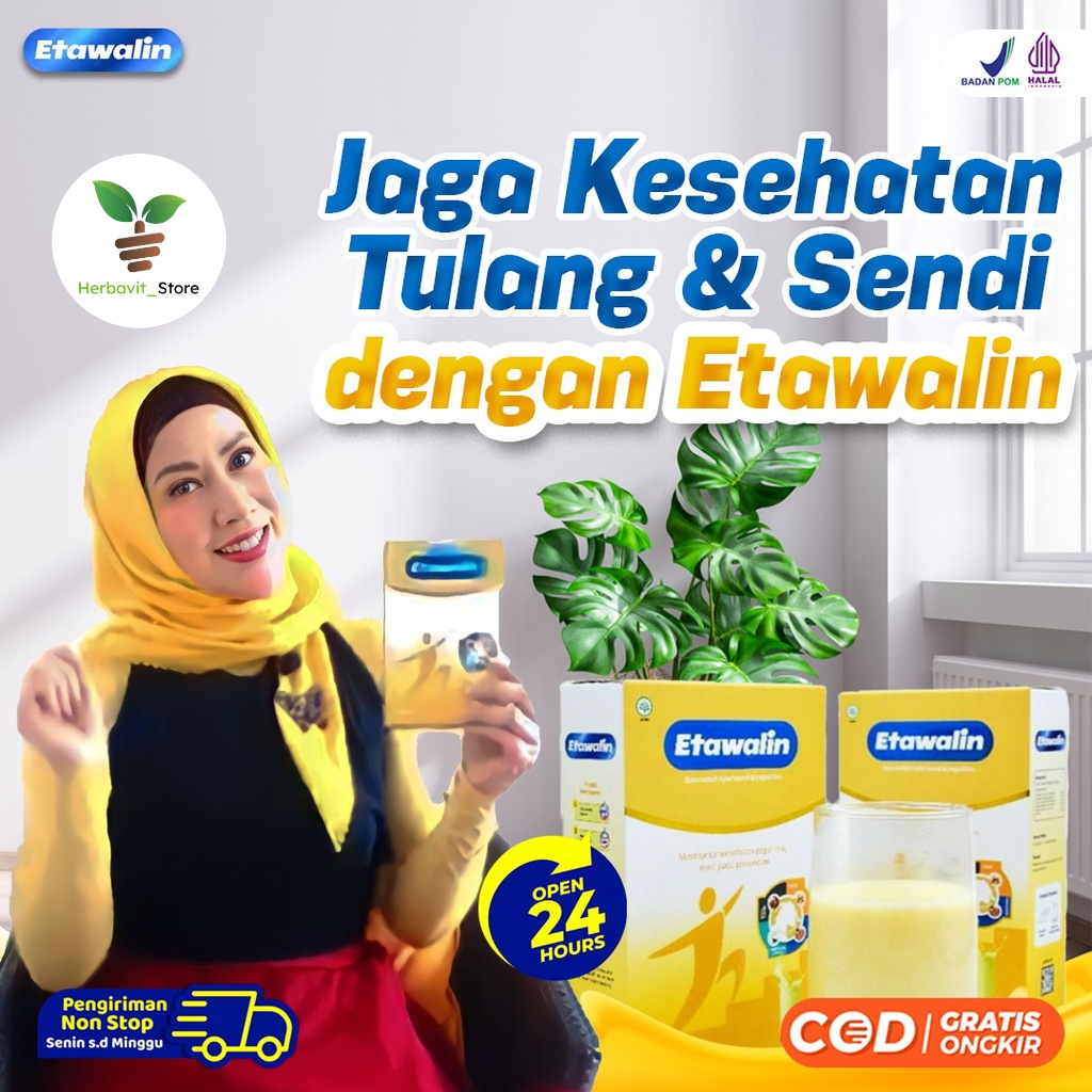 Etawalin – Susu Kambing Etawa Tingkatkan Kepadatan &amp; Kesehatan Tulang Sendi Bantu Atasi Asam Urat Rematik Reumatik Nyeri Sendi Cocok Untuk Lansia