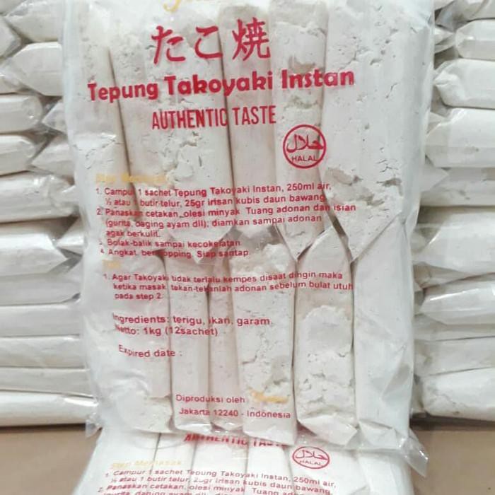 

Tepung Takoyaki Instan Siap Pakai Gak Perlu Ditambah Bumbu / Garam