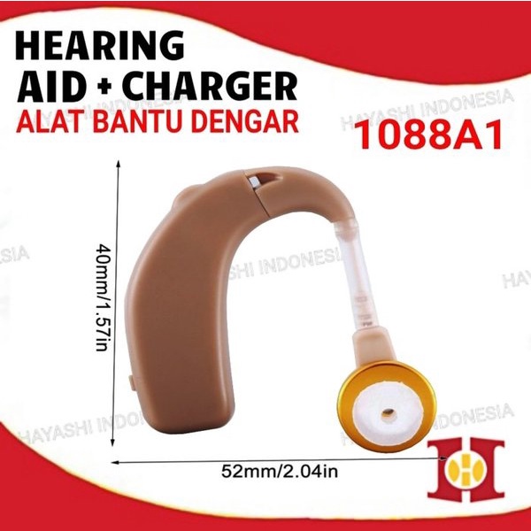 Alat Bantu Dengar Hearing Aid Cas USB Charge Pengeras Suara Telinga