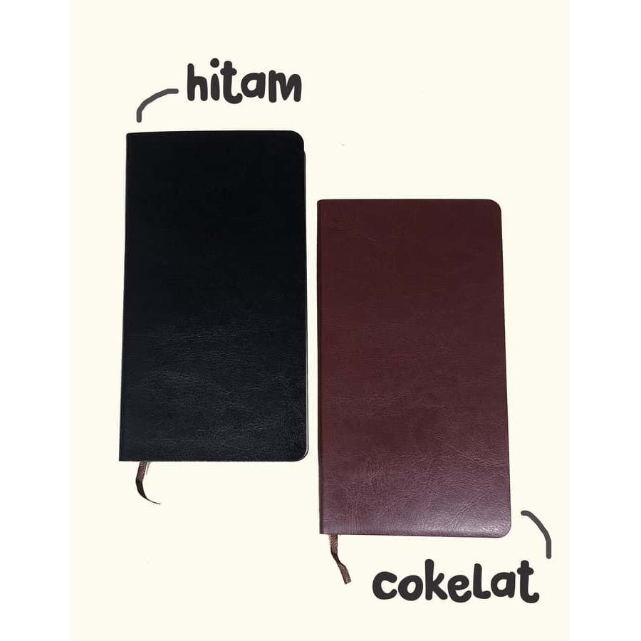 

NOTEBOOK KULIT A6 / AGENDA MURAH / BUKU CATATAN / BUKU TULIS MURAH
