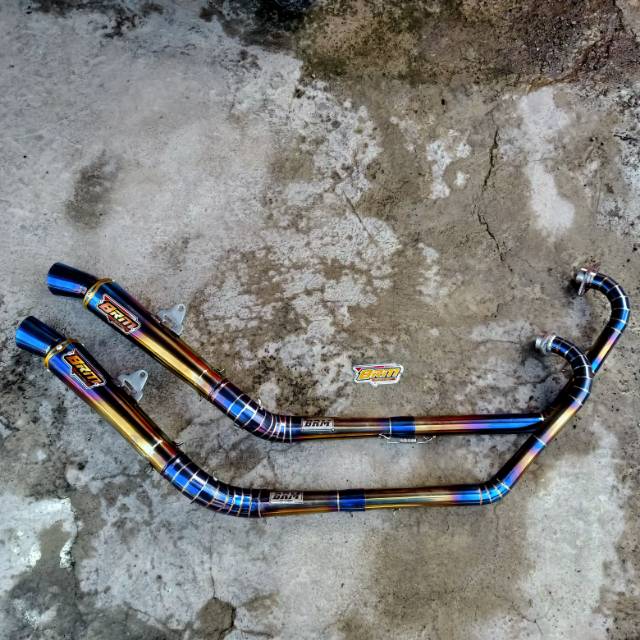 Knalpot racing BRM tipe kanan cobra