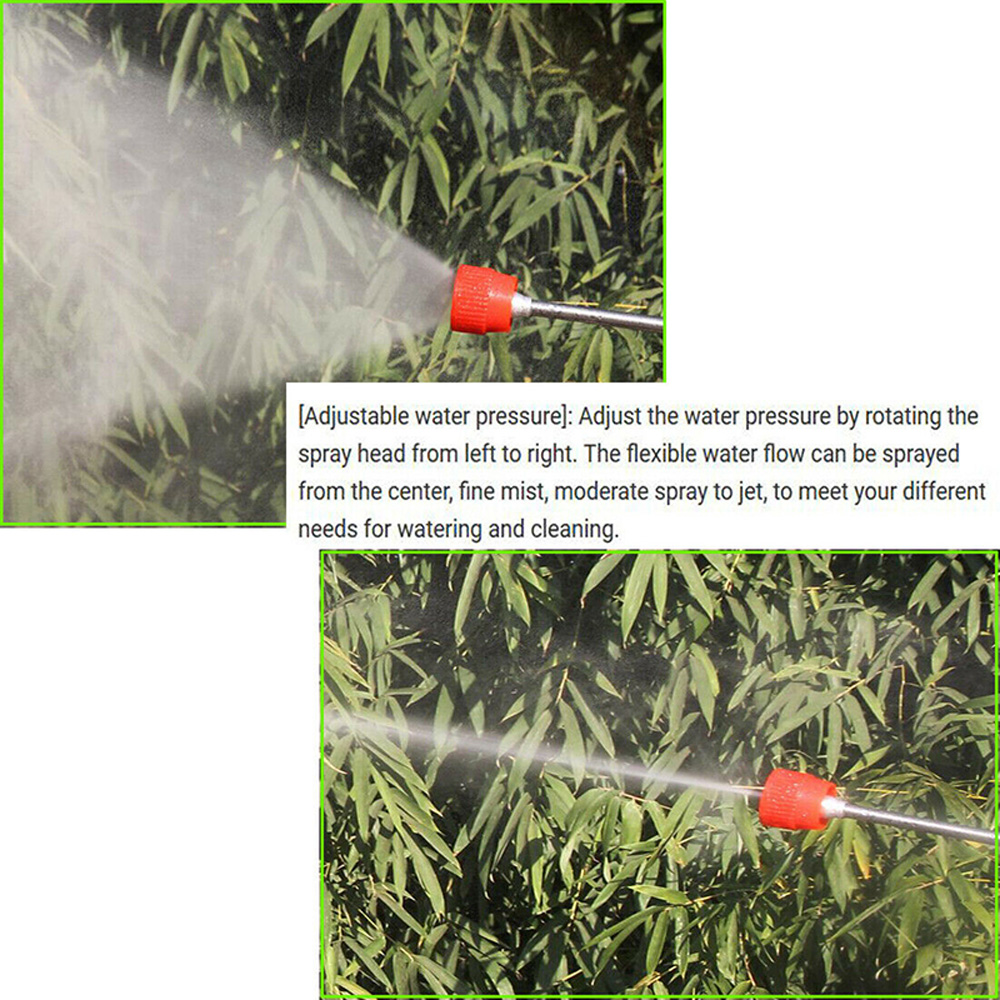 REBUY High Pressure Pesticide Sprayer Long Range Garden Supply Spray Gun Atomizing Nozzle Fruit Agricultural Tree Plunger Pump Irrigation Tool