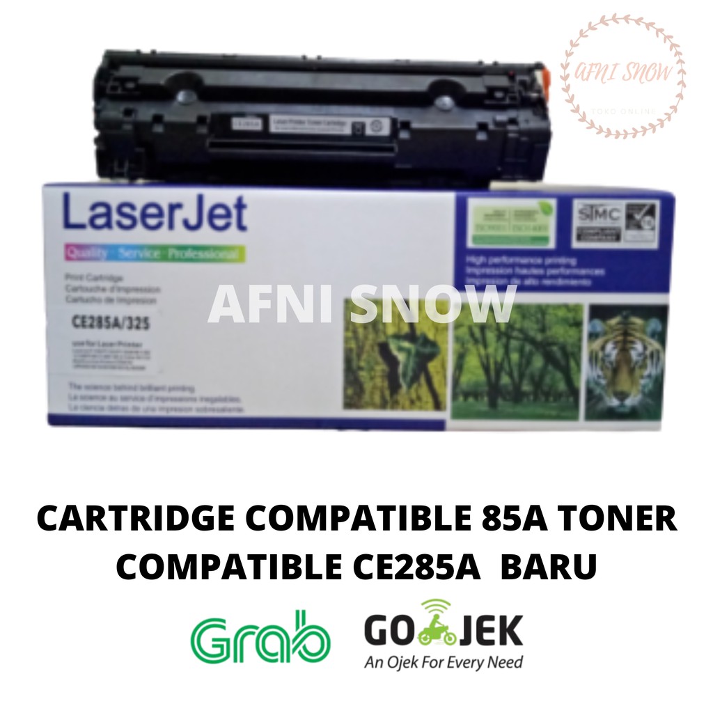 Cartridge Toner CE285A - 85A Printer Laserjet P1102 - P1102w - Canon 325 - M1132 Compatible 85a