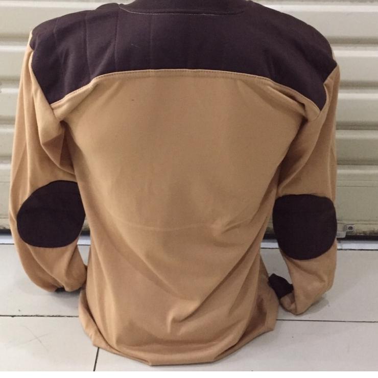 Kaos pramuka lengan panjang/kaos lengan penjang tembak pramuka coklat...