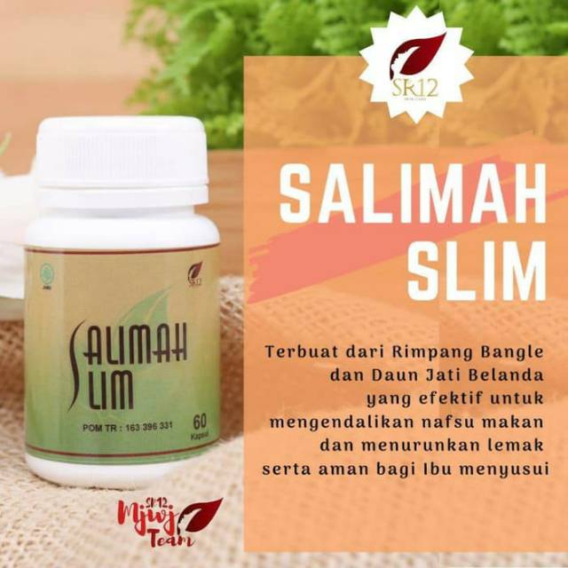 OBAT PELANGSING HERBAL / SALIMA SLIM SR12 / ORIGINAL BPOM