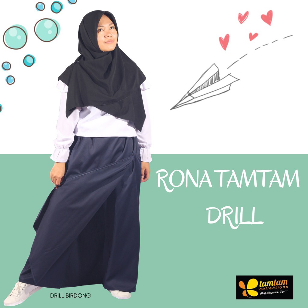 Tamtam Collection | Rok Celana Drill| Rok Celana Outbond