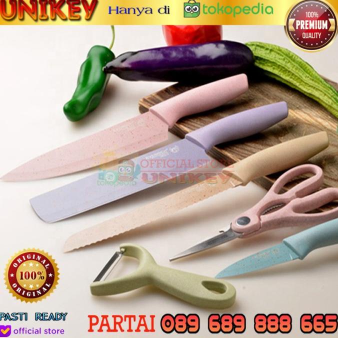 

PROMO PISAU SET KERAMIK PASTEL LIKE LOCK N LOCK MURAH