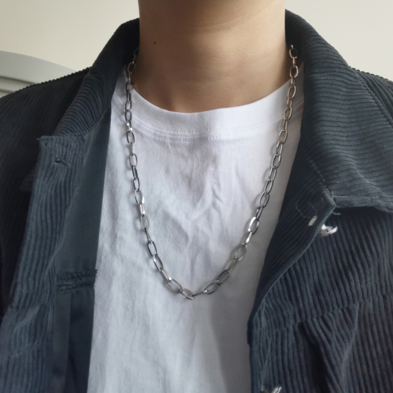 Chain Necklace Street Punk Pundi Trend