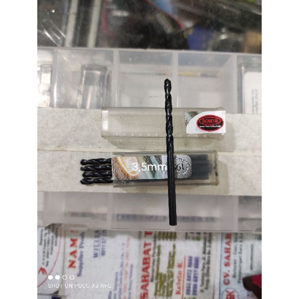 mata bor besi /kayu somta 3,5mm asli full baja