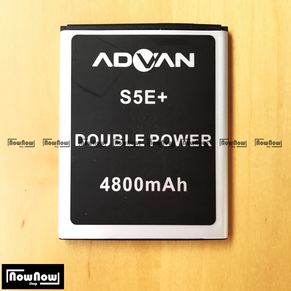 Baterai Advan S5E+ Plus Original Double Power Batre Batrai Battery HP