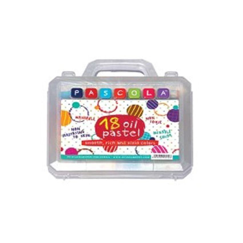

CRAYON/KRAYON/OIL PASTEL 18 WARNA PASCOLA STATIONERY