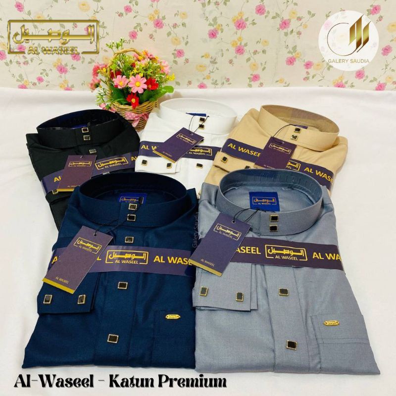 Jubah katun Al waseel