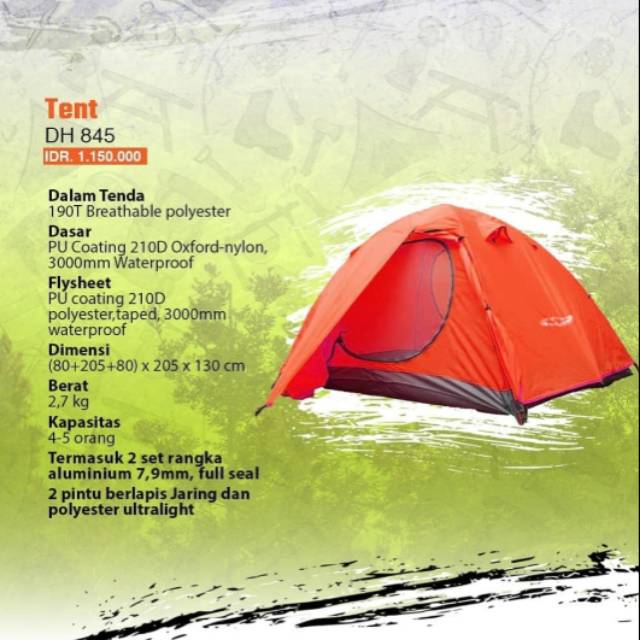 Tenda dhaulagiri 825